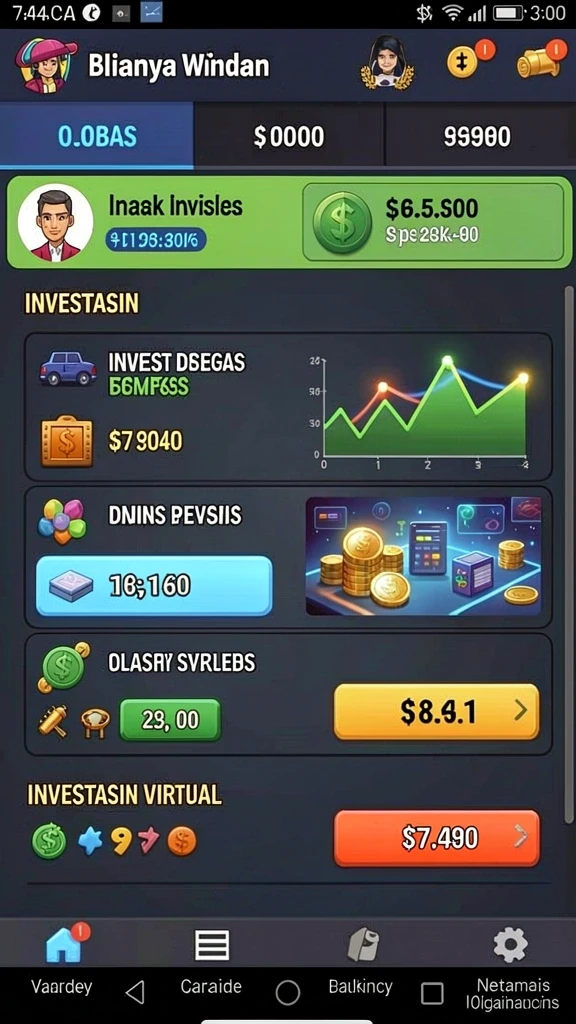 Tampilan utama aplikasi Download uh77 APK untuk Android yang intuitif dan efisien.