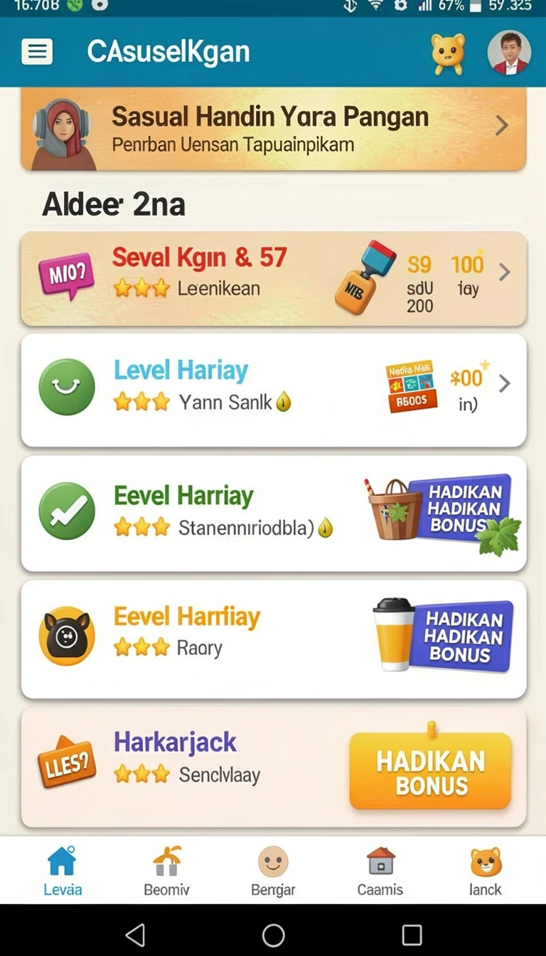 Beragam pilihan permainan menarik dalam aplikasi Download farmingtoto APK untuk Android.