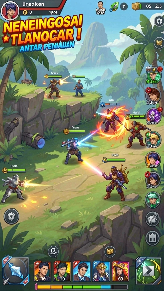 Beragam pilihan permainan menarik dalam aplikasi fungame777 App APK Terbaru.